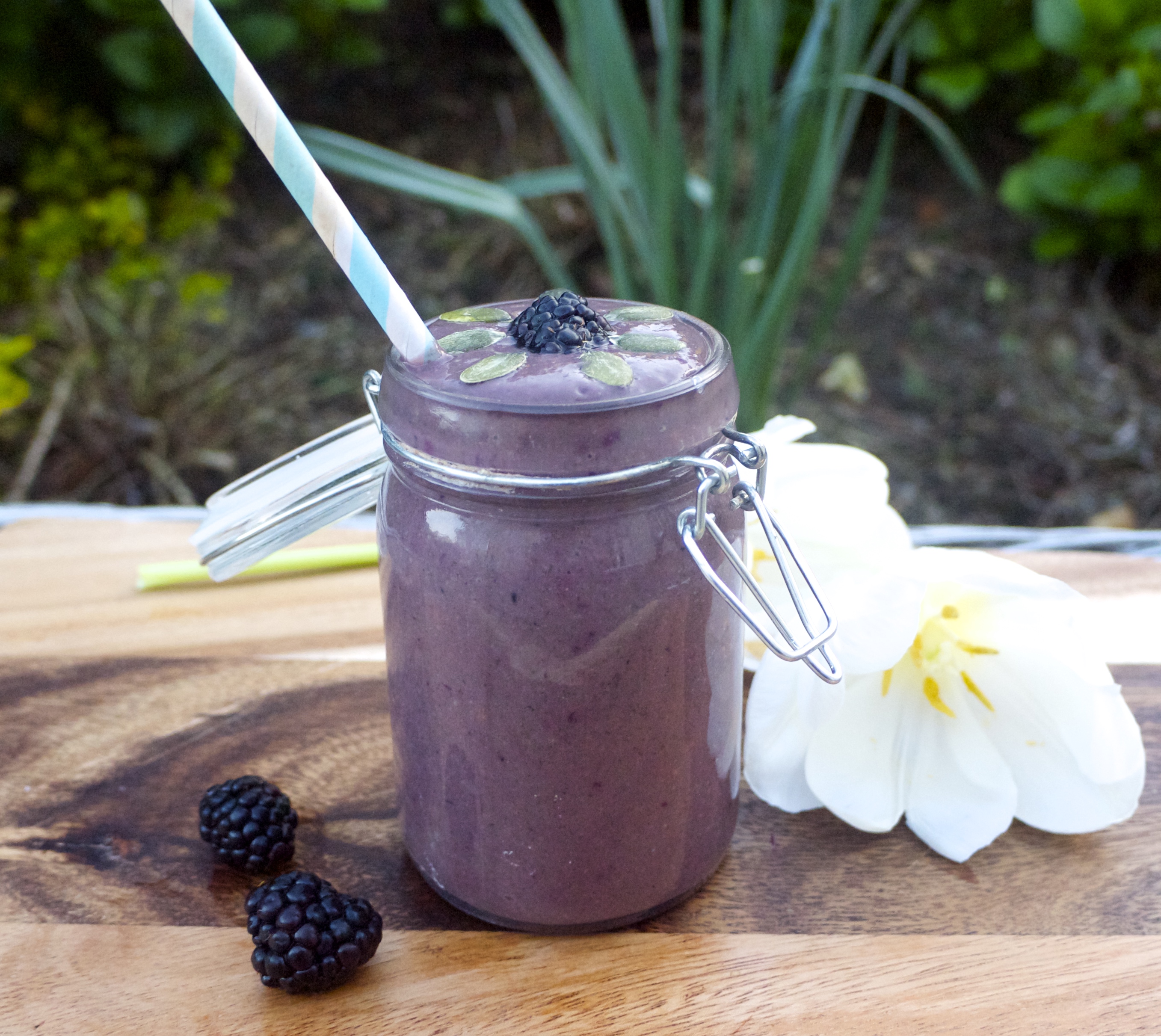 Purple Power Fertility Smoothie - Rosanna Davison Nutrition