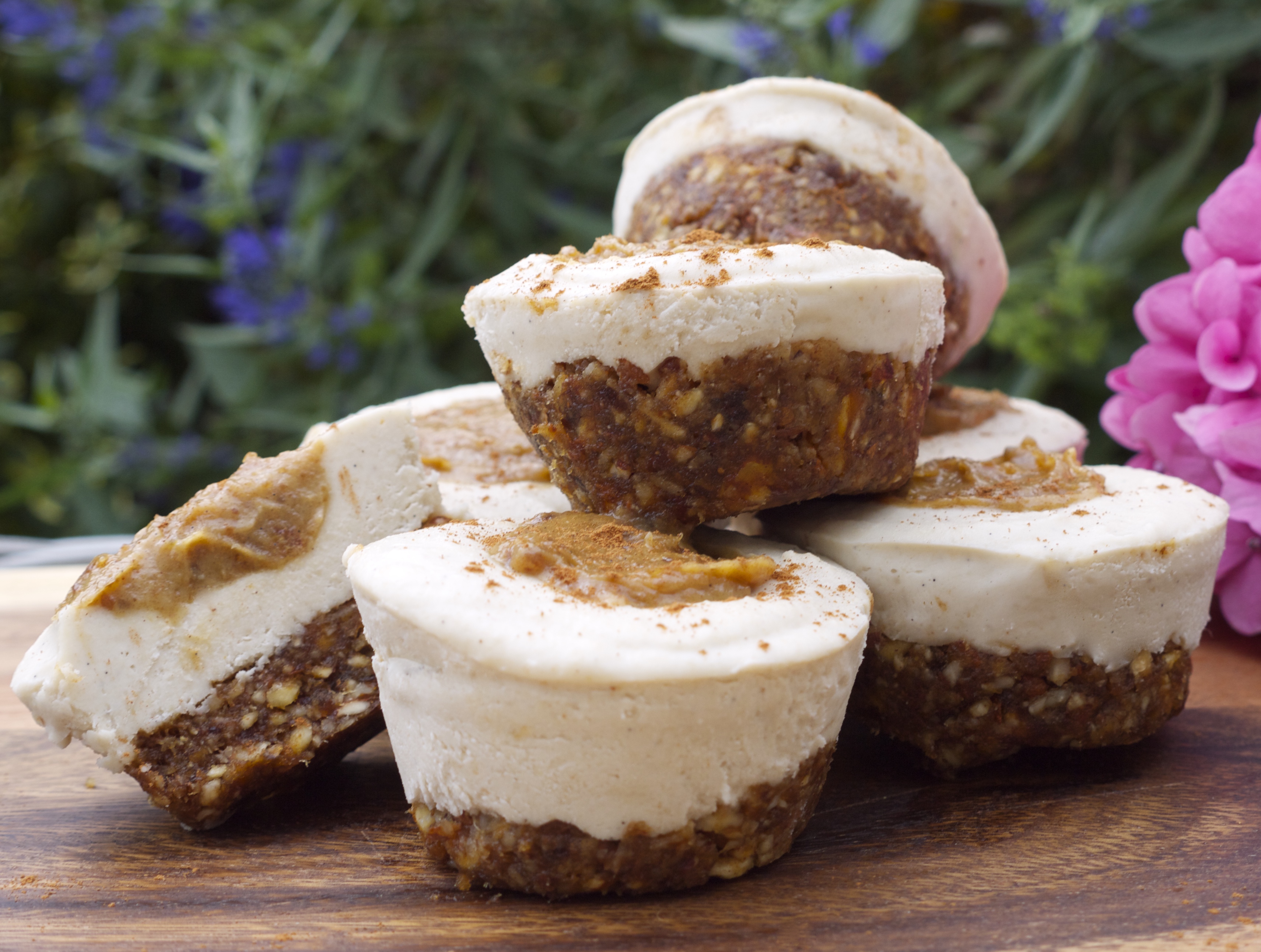 Mini Salted Caramel Cheesecakes Rosanna Davison Nutrition